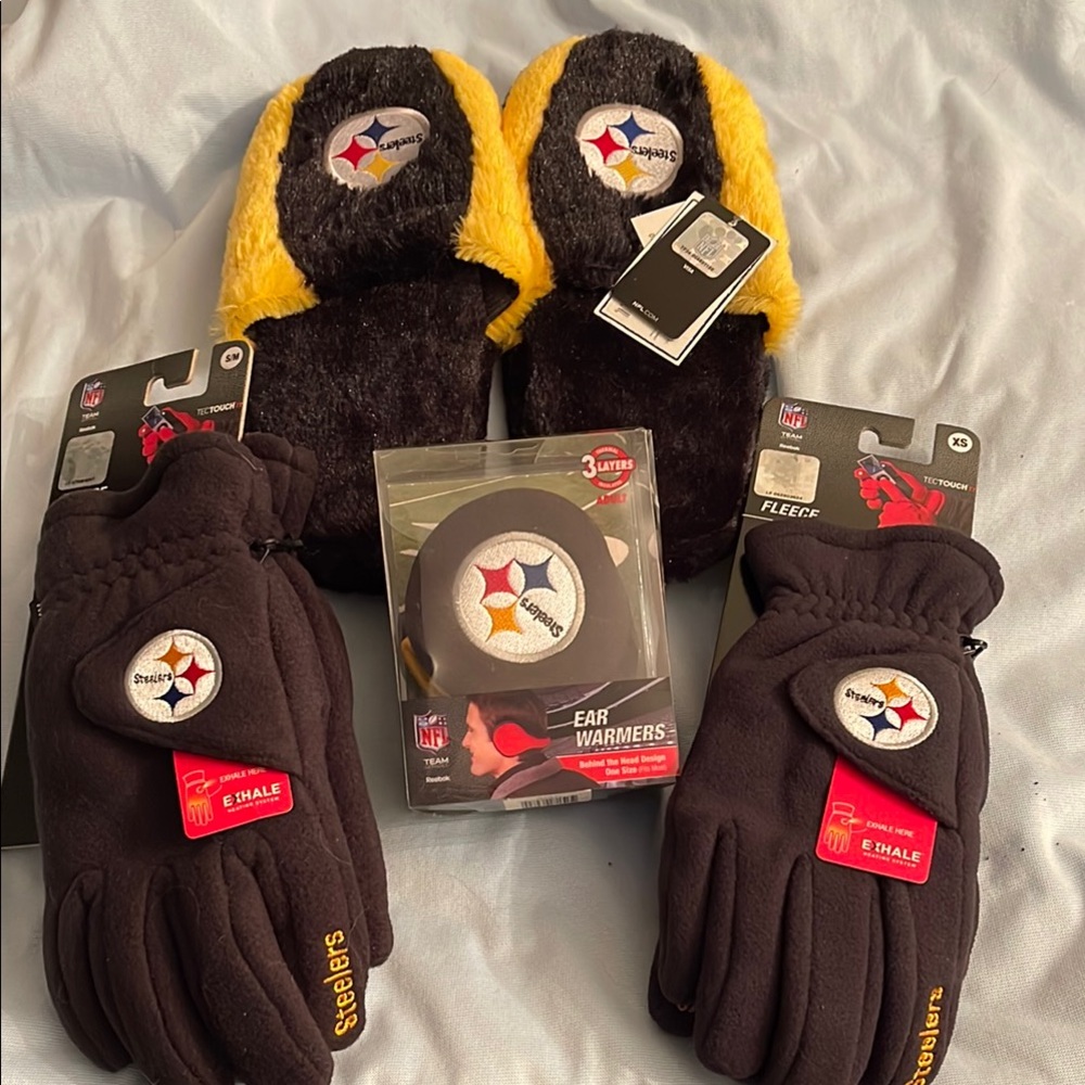 Pittsburgh Steelers Winter Set - Black and Yellow